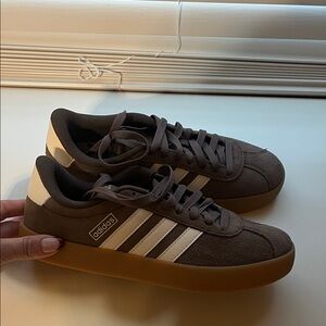 Adidas Chocolate and Cream Sneakers